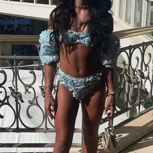 ASOS Swim Asos Photo Shoot Swimsuit Blue 3d Floral Xs Poshmark